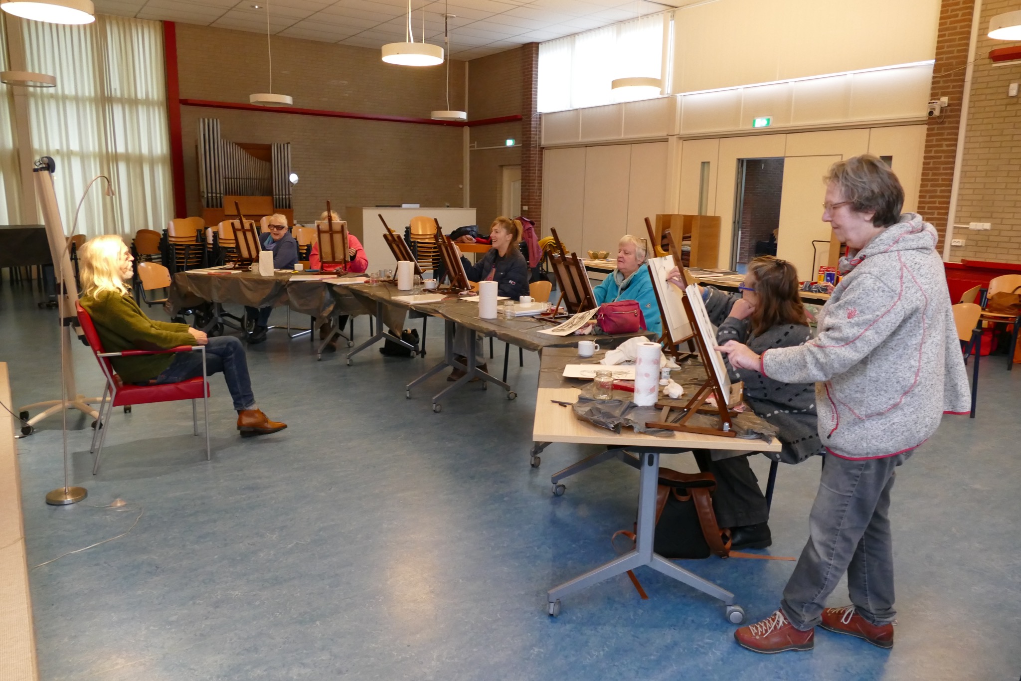 workshop portret schilderen 2