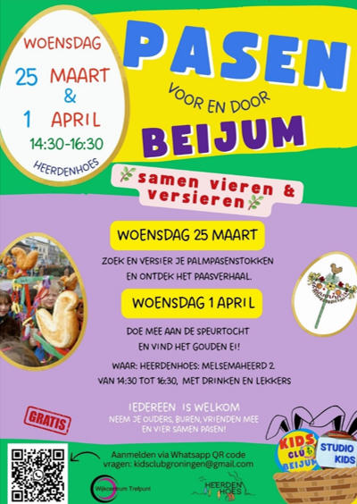 flyer pasen kidsclub